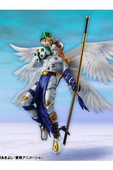 Digimon Adventure G.E.M. Series Figura PVC Angemon & Takeru Takaishi 22 cm