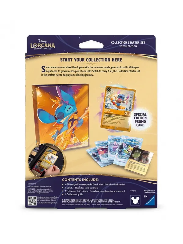 Collection Starter Stitch Inglés Winterspell - Disney Lorcana TCG - Vista 3