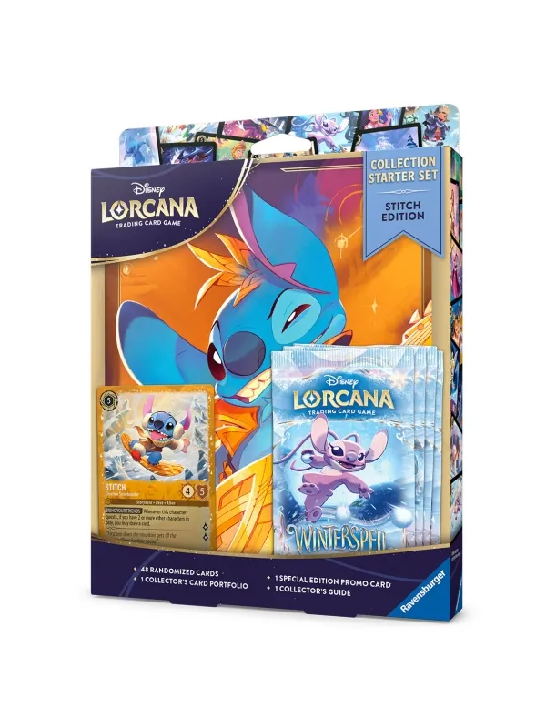 Collection Starter Stitch Inglés Winterspell - Disney Lorcana TCG - Vista 2