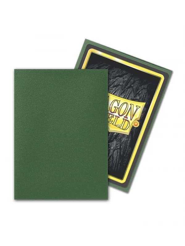Fundas Standard Matte Forest Green (100 fundas) Dragon Shield - Vista 2