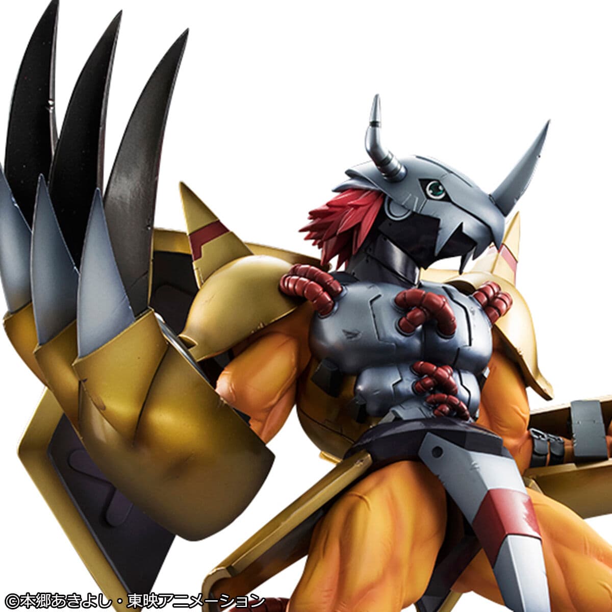 Figura Wargreymon & Taichi Digimon Adventure G.E.M. - Vista 3