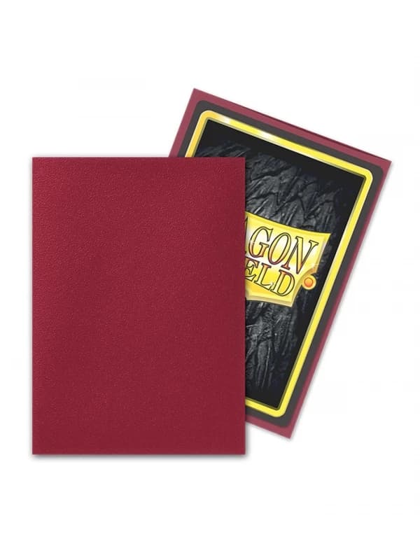 Fundas Standard Matte Simurag Rojo (100 fundas) Dragon Shield - Vista 2