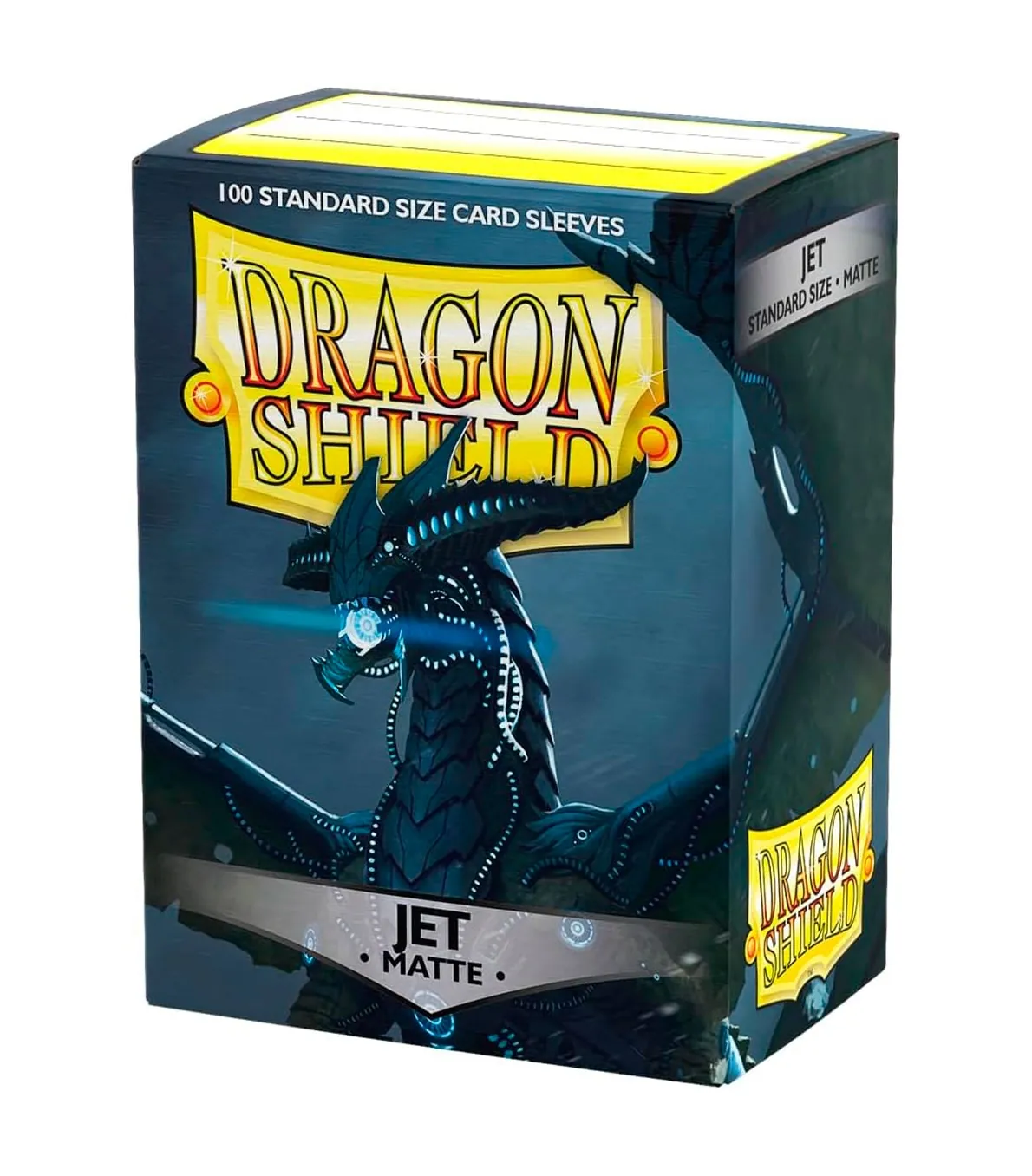 Fundas Standard Matte Negro Jet (100 fundas) Dragon Shield